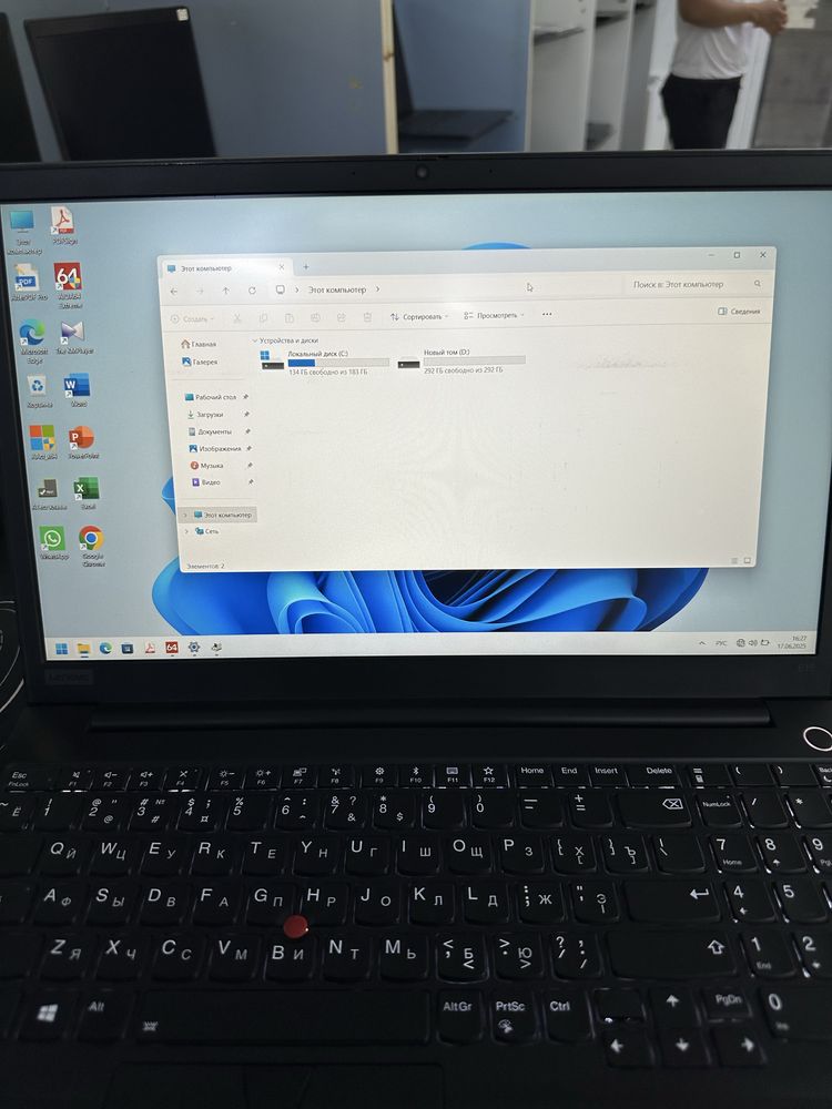Гарантия Lenovo ThinkPad E15 Core i5-10210U/ОЗУ-16ГБ/ССД-512 емкост 84