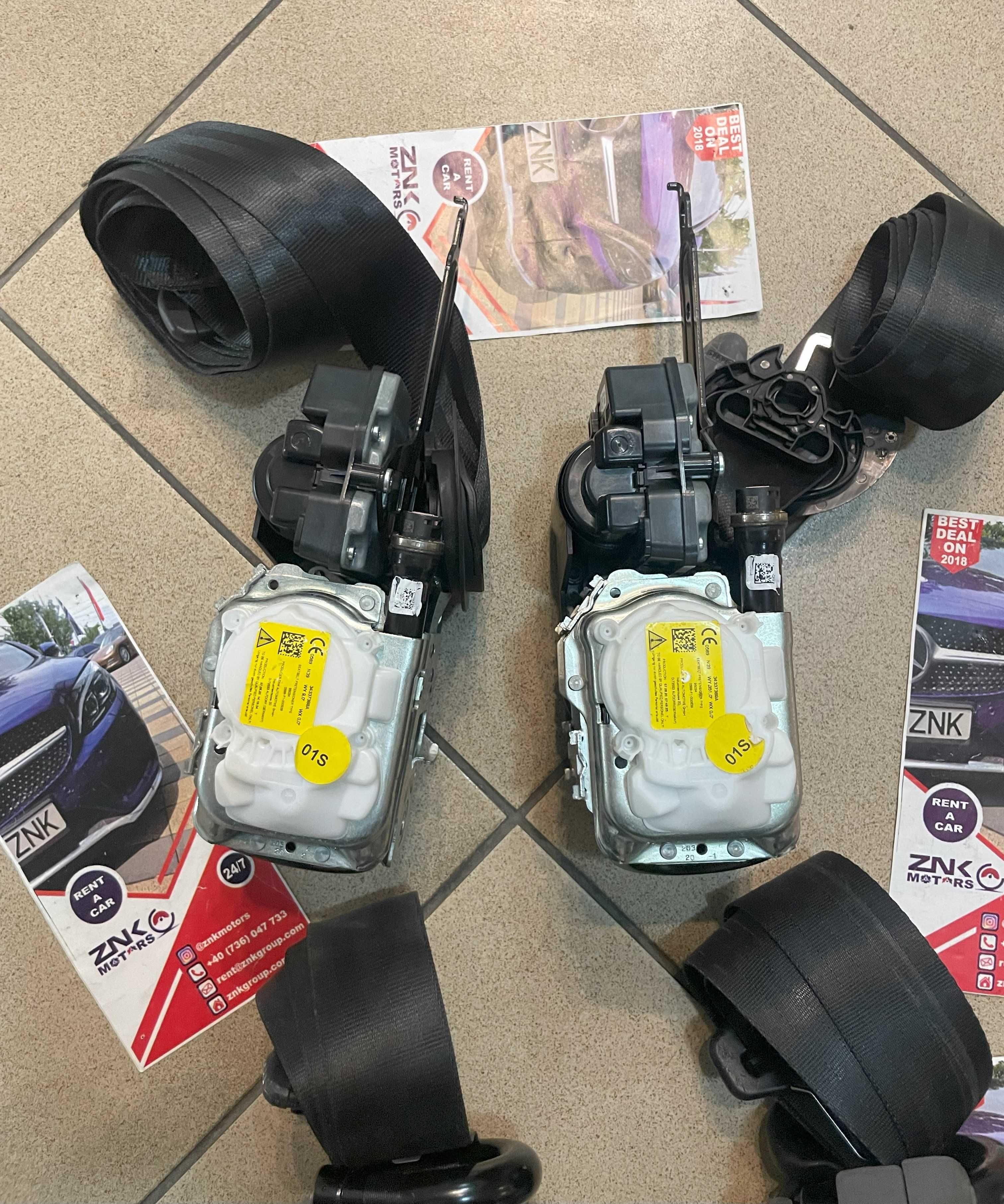 Skoda Ocatavia 4 - set centuri siguranta - PRESAFE - fata / spate