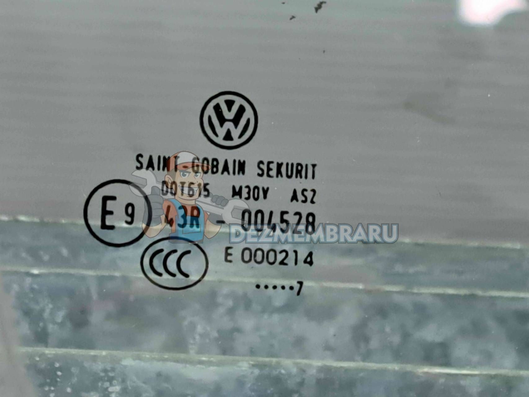 Geam fix usa stanga spate Volkswagen Jetta 3 (1K2) [Fabr 2005-2010] OEM