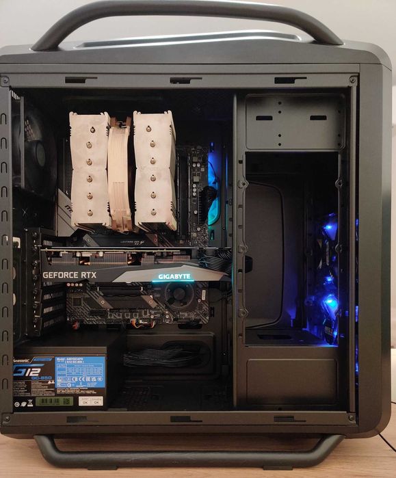 Геймърски компютър Ryzen 5800X 32GB RTX3070 12.5TB