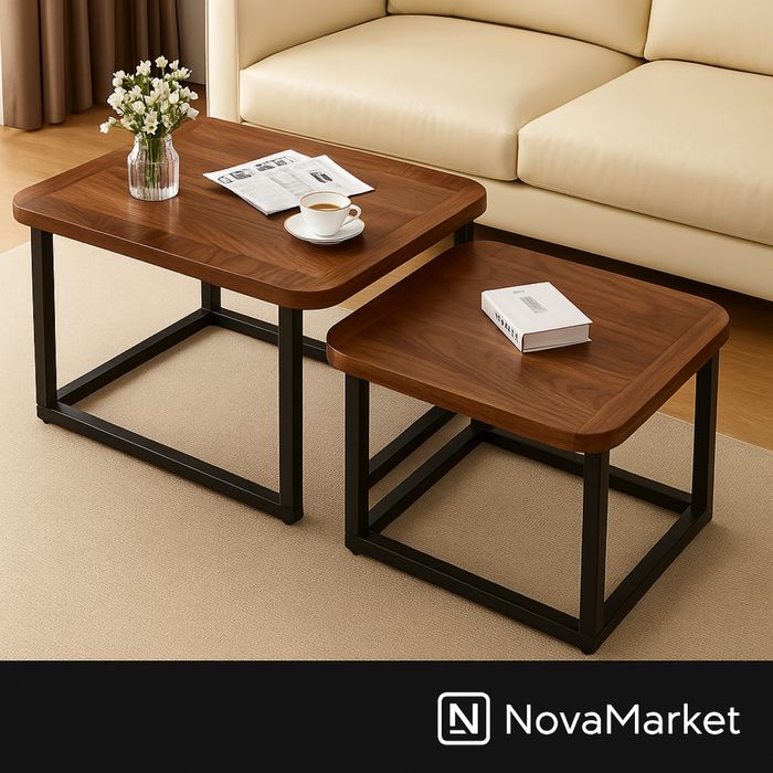 Журнальный стол 60×50 и 50×40 см