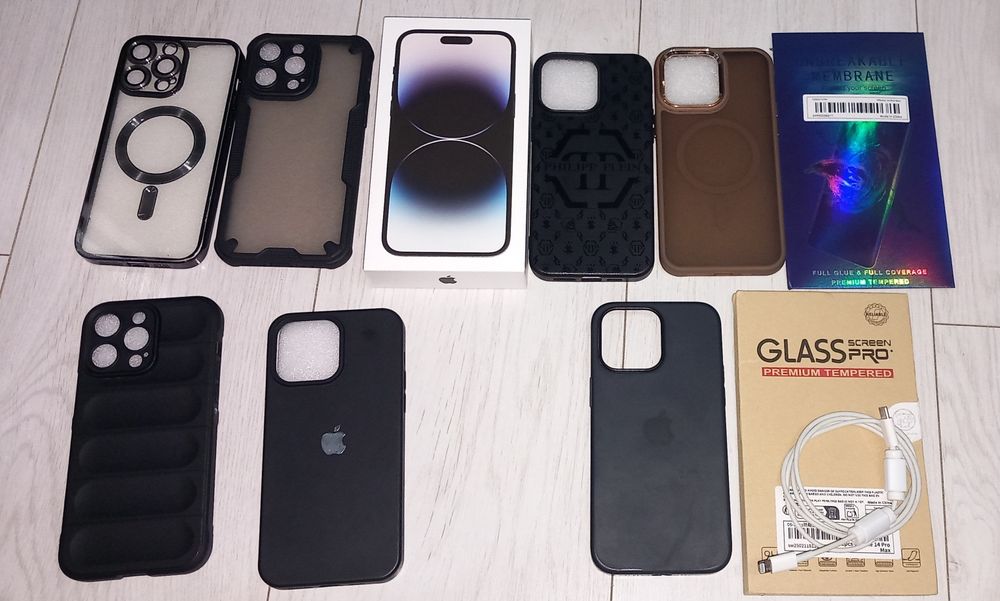 iPhone 14 ProMax Black 128gb 87% baterie / schimb DOAR cu S24 Ultra