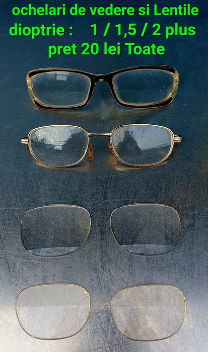 Ochelari de vedere si lentile
