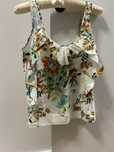 Top Zara model floral