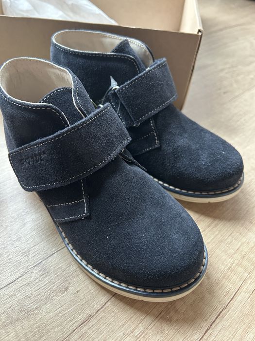 Botine de piele, marimea 28 (17,5 cm interior)