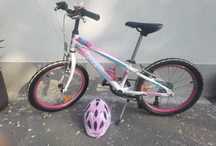 Bicicleta copii Cross Speedster 20", trotinetă Oxelo mid 5, role