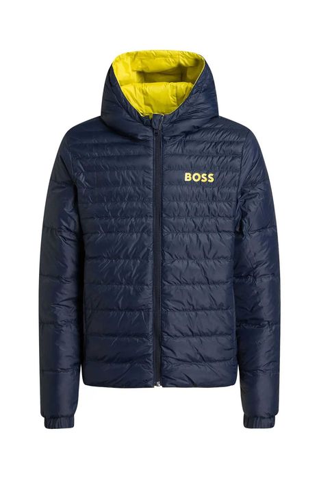 Детско пухено яке HUGO BOSS 100% оригинално, двулицево