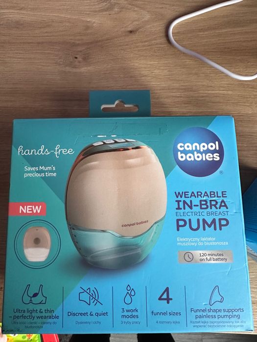 Електрическа помпа за кърма Canpol - Hands-Free