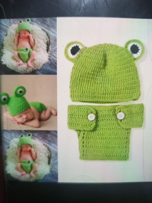 Дрешка за новородено за фотосесия за момче и момиче 0-3м