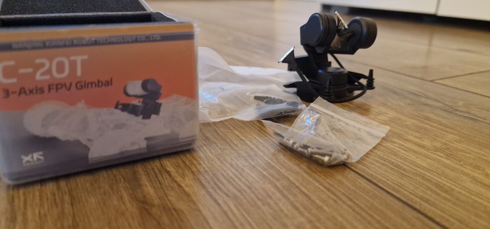 Gimbal FPV 3 axe, C-20T, pentru DJI O3