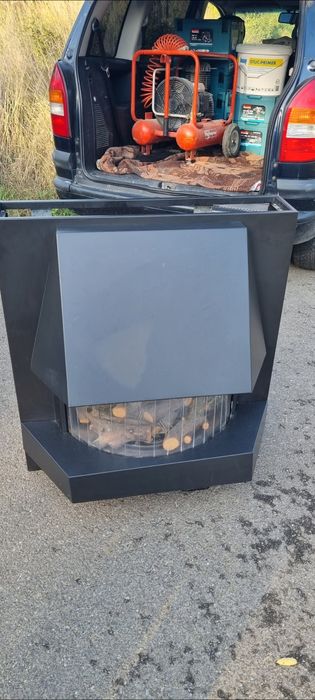 Semineu pe gaz din fonta