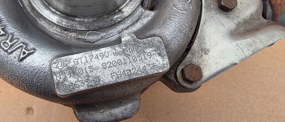Turbina Renault Megane 2 / Laguna 2 / Scenic 2 1.9 DCI 2002 - 2006