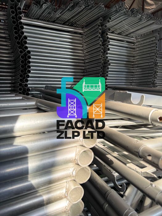 Заводские строительные леса, прочные, оцинкованные, с настилом, Китай