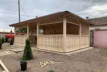 Vand foisoare pe structura de lemn