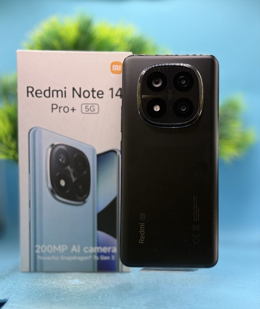 Xiaomi Redmi Note 14 Pro+, 12GB RAM, 512GB, 5G, Midnight Black