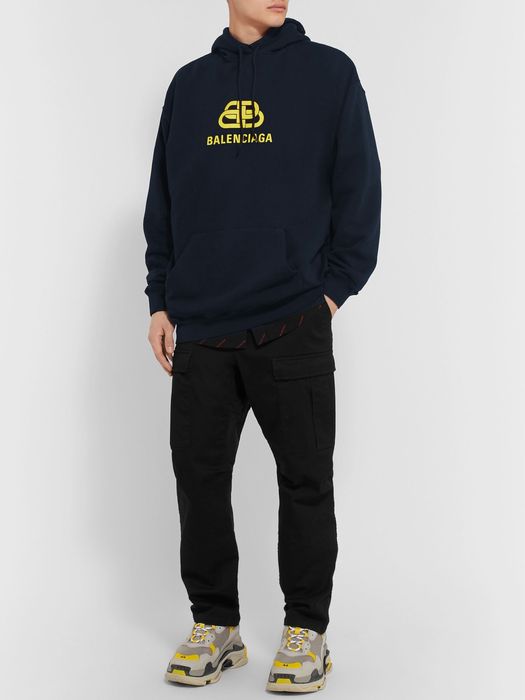 Balenciaga Oversized Logo Hoodie