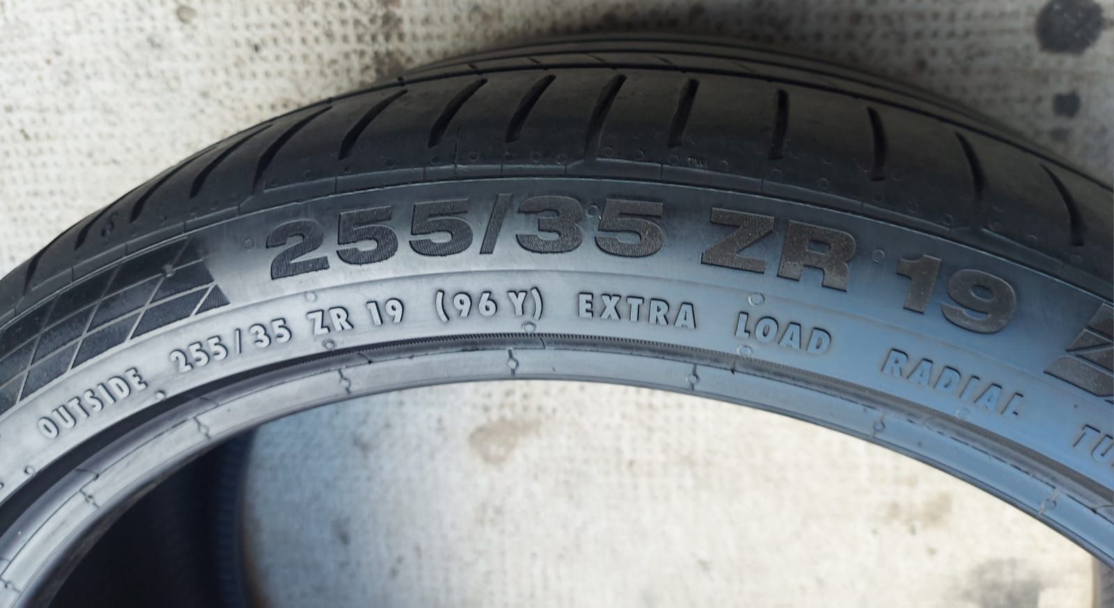 Set 2buc 255/35 R19 96Y XL Continental ContiSportContact 5P AO vară