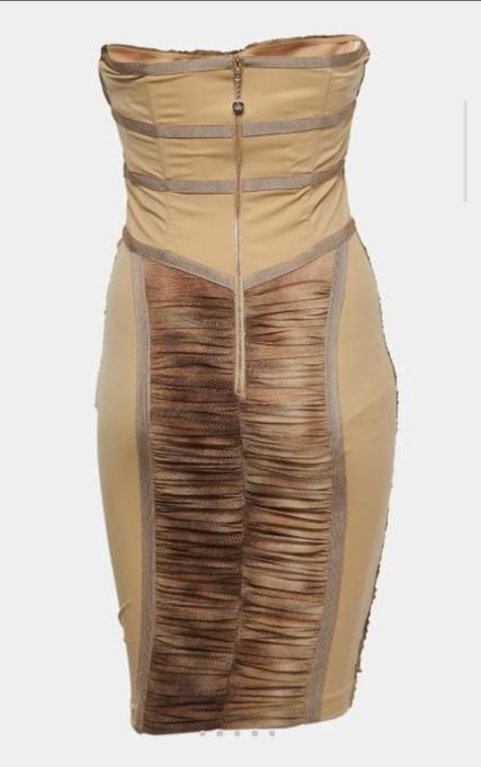 Ест.коприна Elisabetta Franchi коктейлна рокля