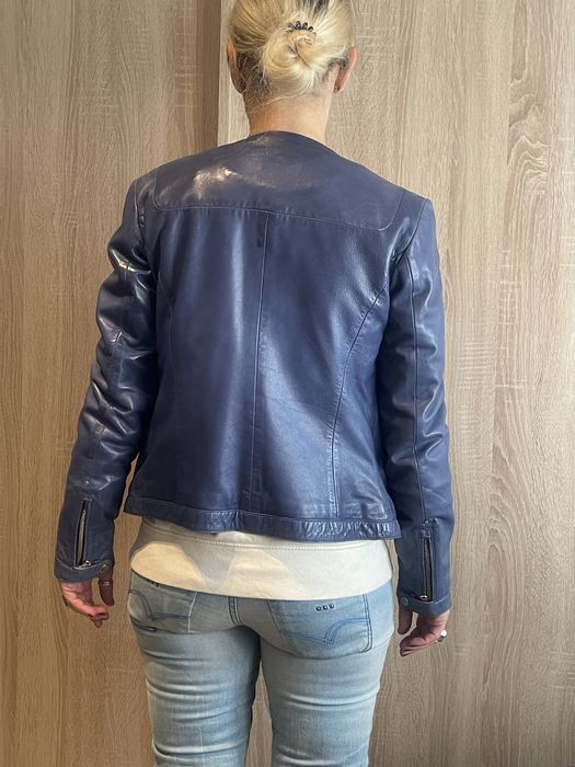 Geaca Massimo Dutti piele naturala