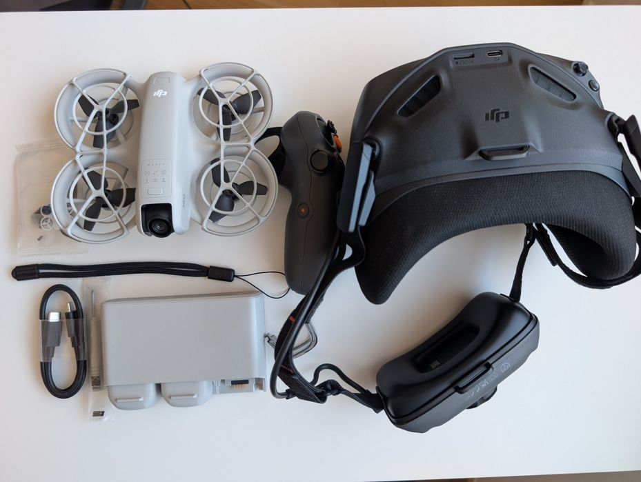 Dronă DJI Neo + DJI Goggles N3, DJI RC Motion 3, 1 an DJI Care Refresh