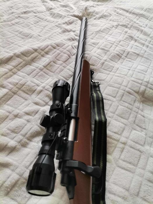 Foarte tare, forța maximă! Pusca aer comprimat airsoft noua!!!