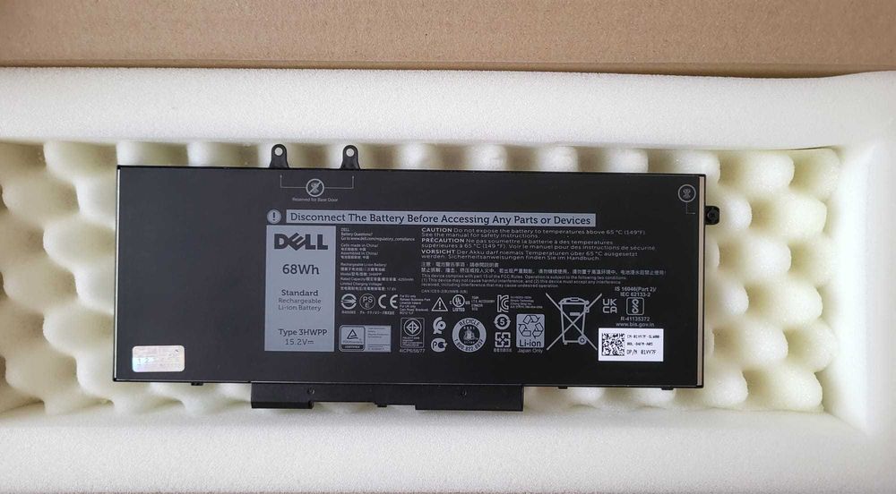 Baterie Dell 93FTF, GJKNX, 3HWPP, 6MT4T, G91J0, WDX0R, RJ40G