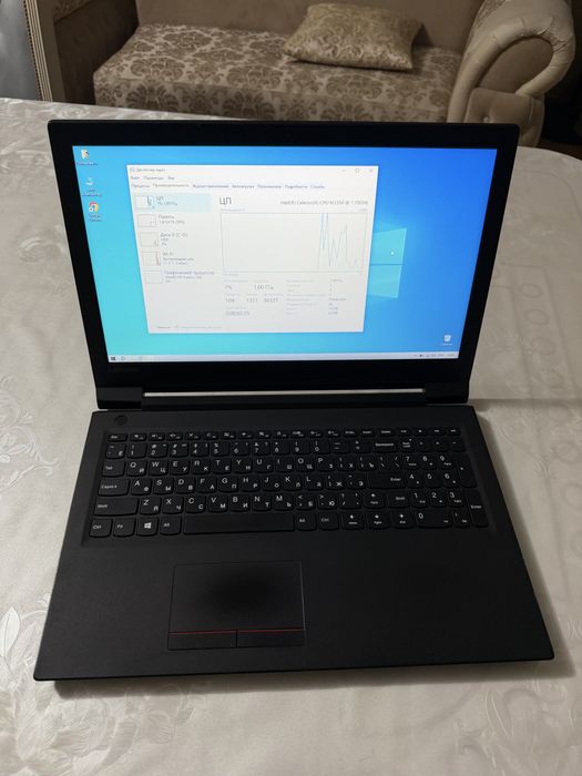 Ноутбук Lenovo V110-15IAP отл. подходит для учёбы работы онлайн-уроков