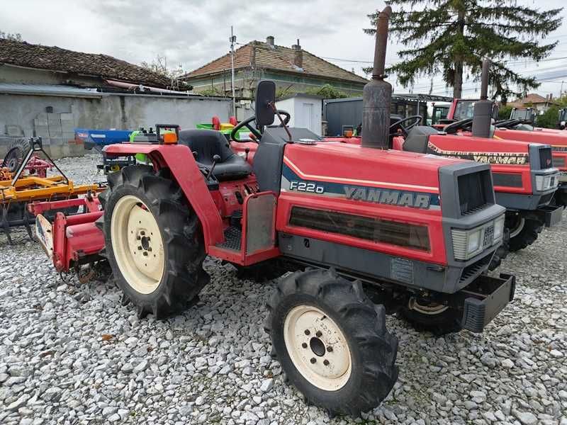 Японски трактор YANMAR F22 22 к.с. 4WD с фреза - ДЖЕЙ ТРЕЙДИНГ
