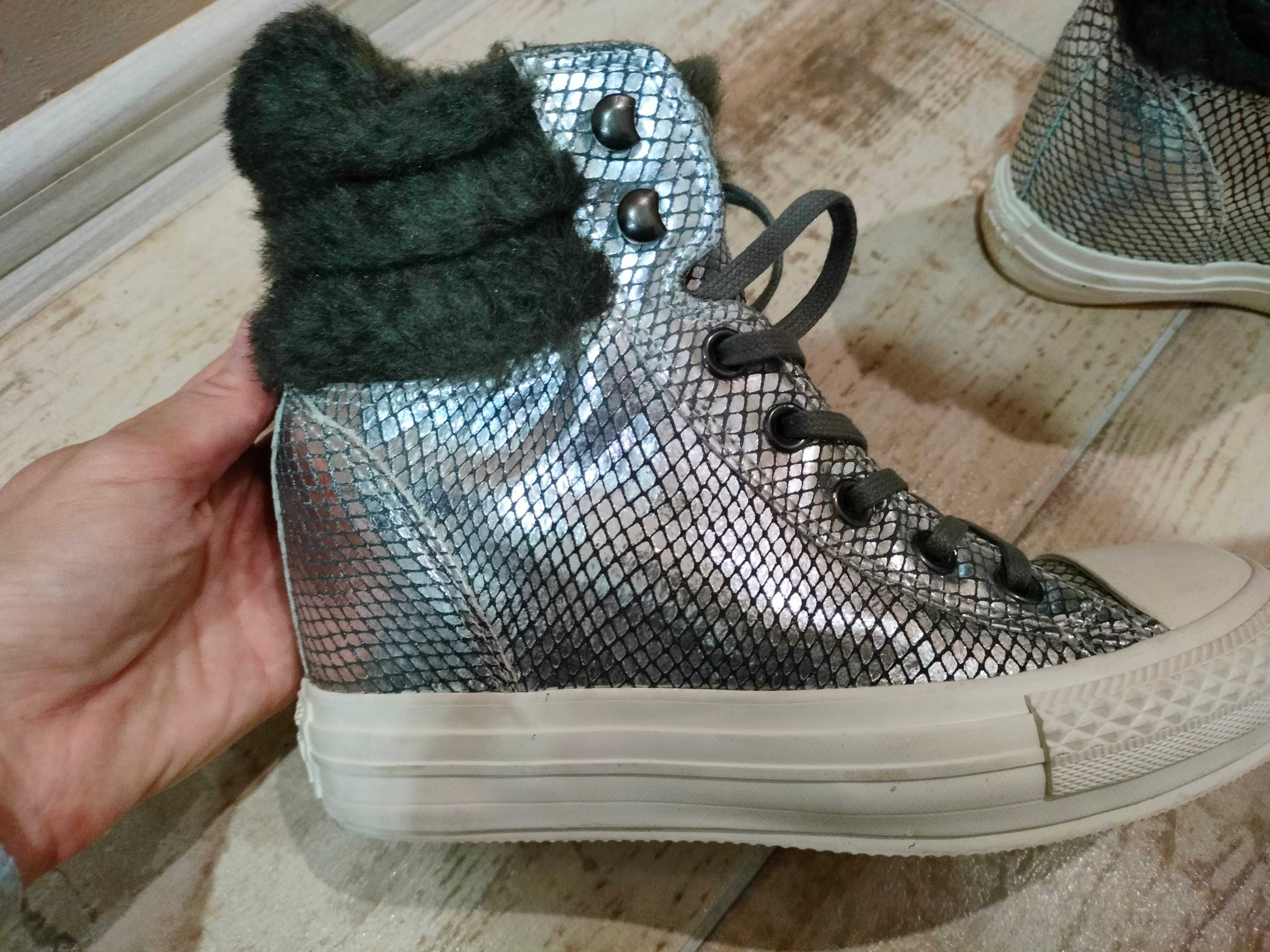 Кецове Конверс/ Converse със скрита платформа.
