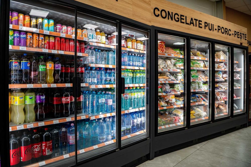 Vitrina Congelare Premium, -15 -24, Agregat Intern 200cm NOU