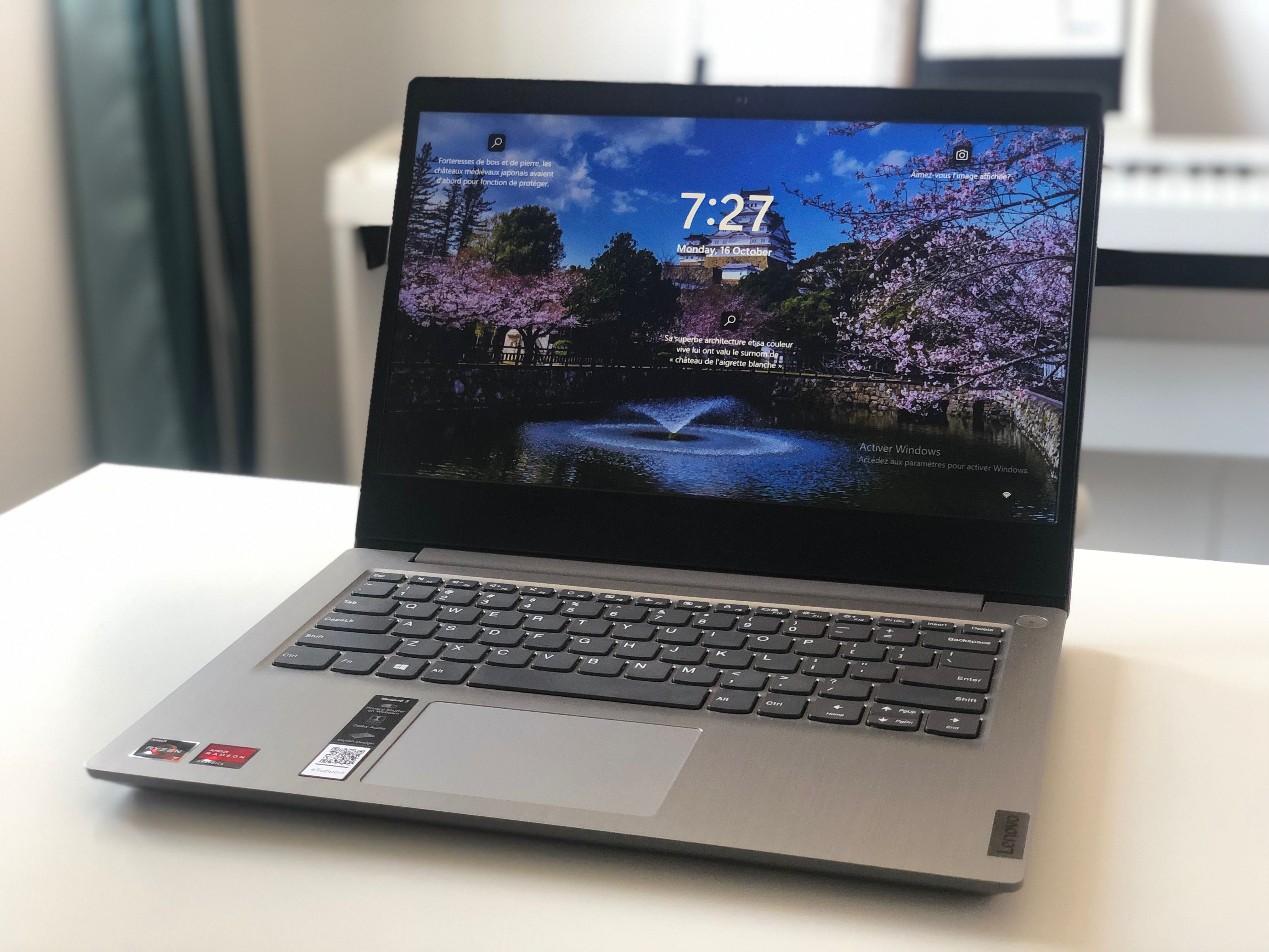 Laptop Lenovo IdeaPad 3 15ADA05, procesor AMD Ryzen 7 3700U, 512GB SSD