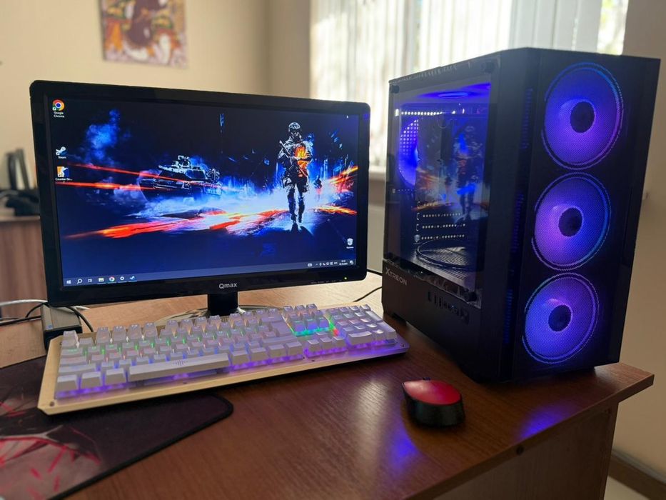 Мощный игровой компьютер! I5 10400