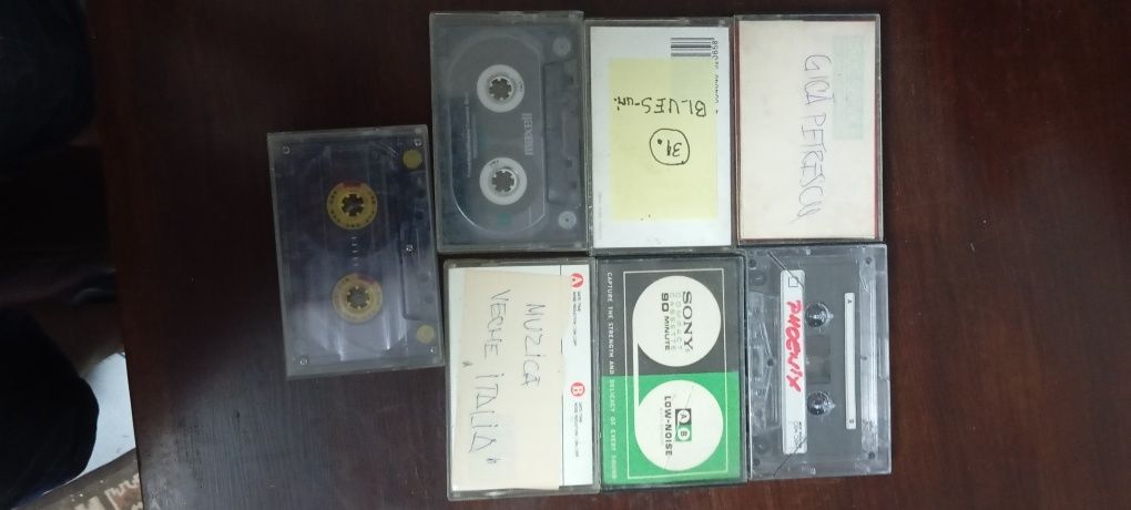 Casete audio , Basf ,Maxell,Jvs,Sony,DTK,