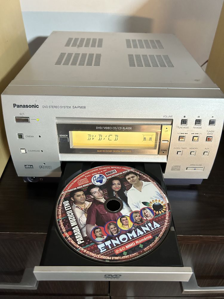 Sistem audio Hi-Fi Dvd Cd Panasonic SA-PM08