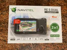 Видео регистратор и навигация Navitel re5 dual