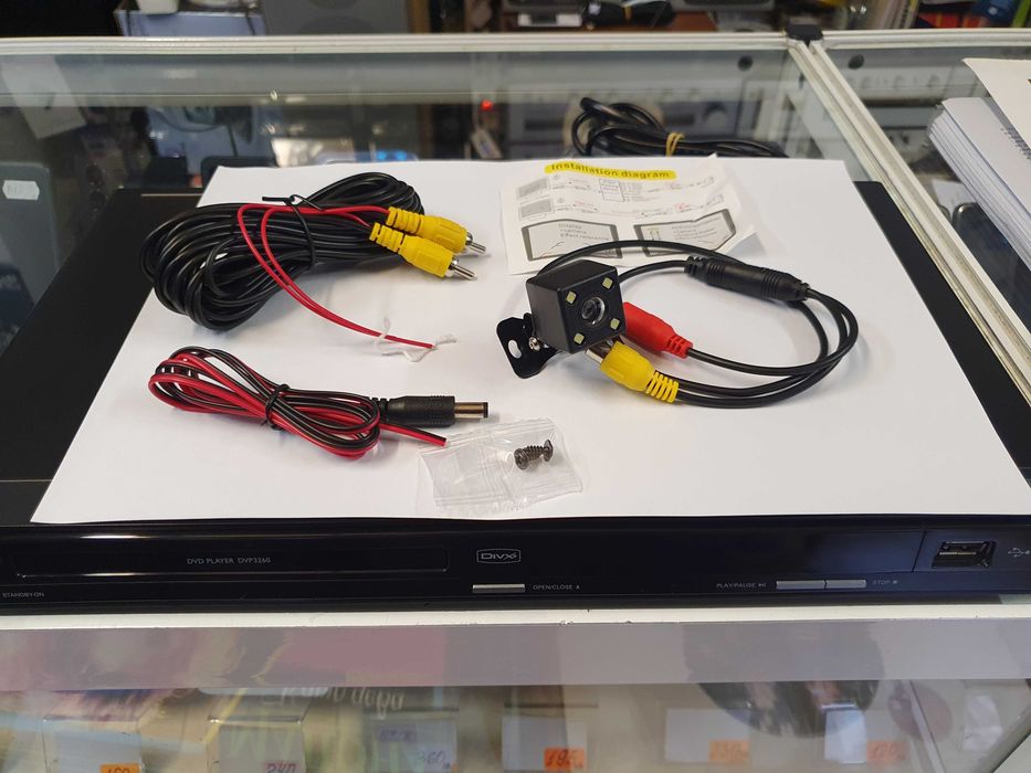 Камера за задно виждане за кола. НОВА. Пълен комплект.