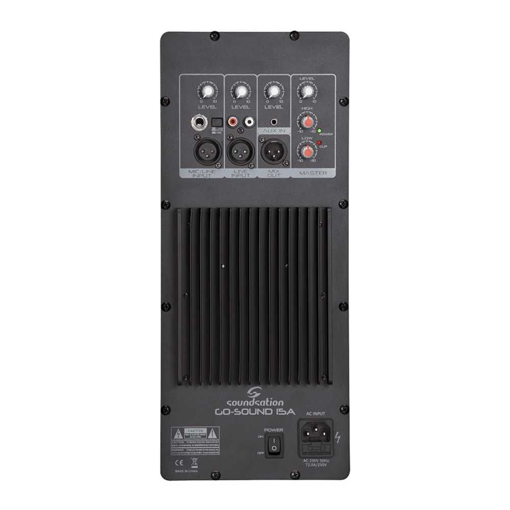 Активна тонколона 15" GO-SOUND 15A