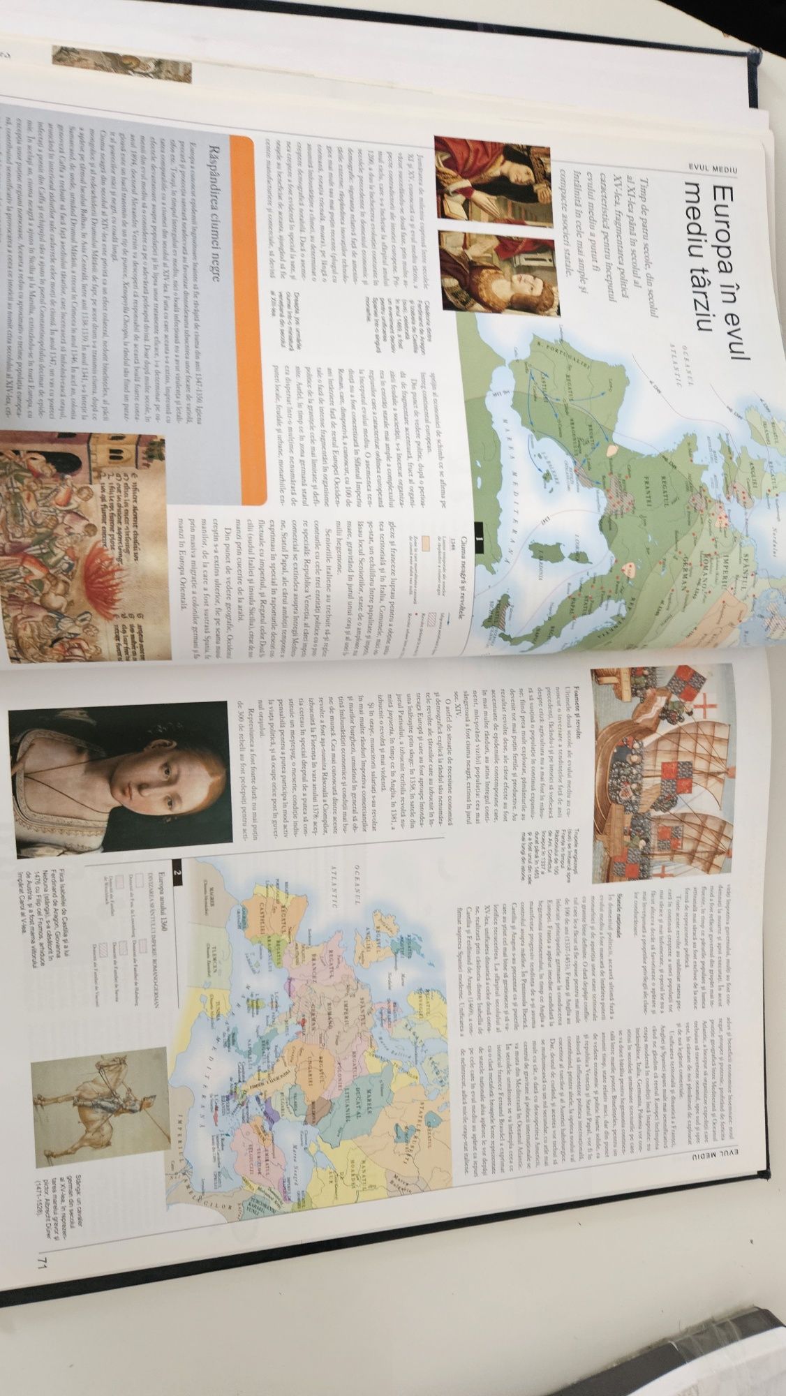 Atlas de istorie a lumii Istituto geografico de agostini