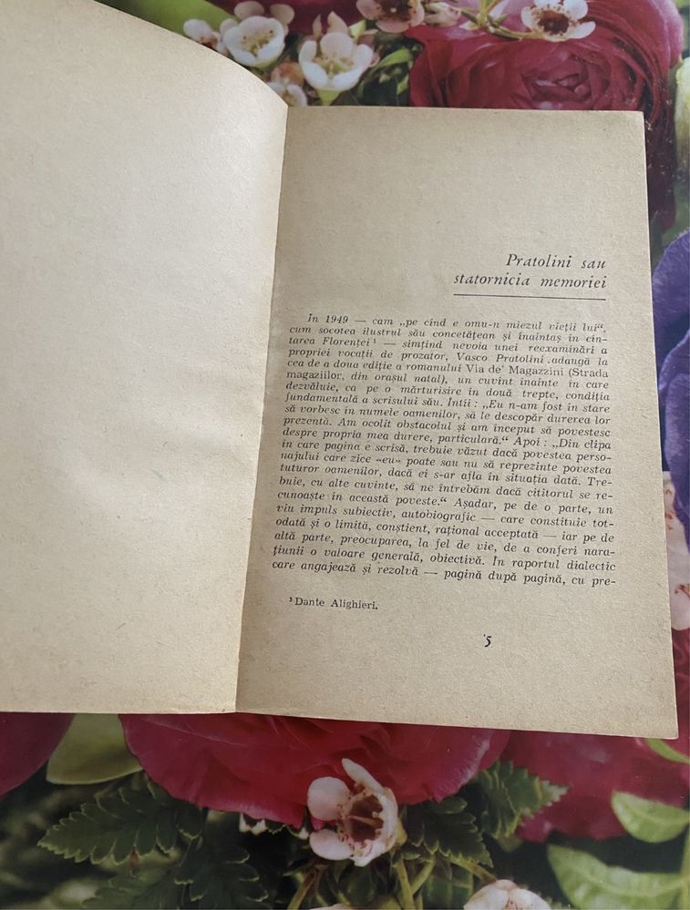 Vasco Pratolini- Statornicia Rațiunii -1966