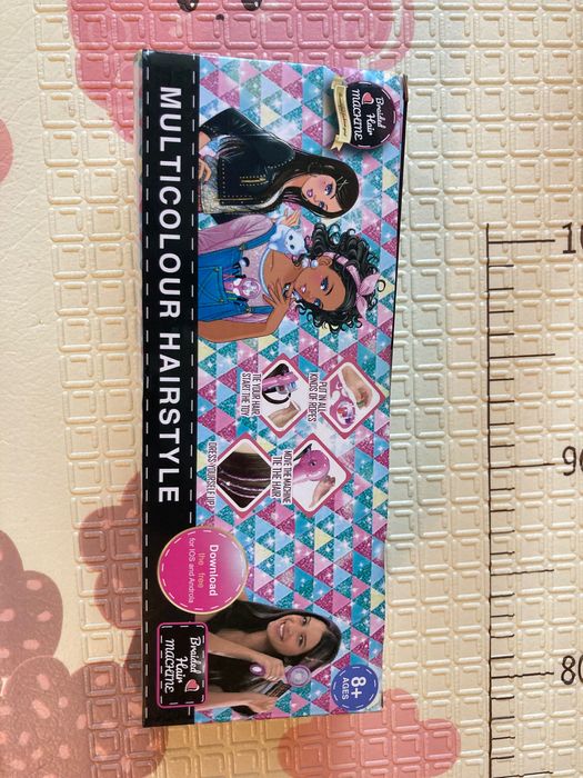 Детски уред за плитки, акцесоари за коса и пръстенчета