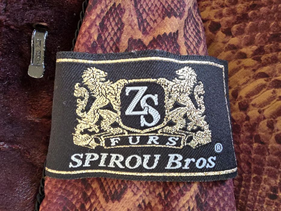 Palton de blana naturala de vizon