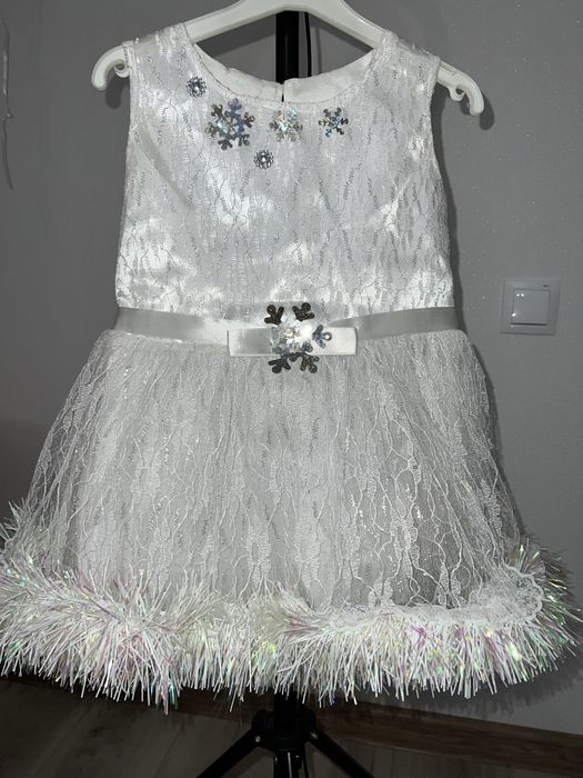 Платье снежинка, новогоднее