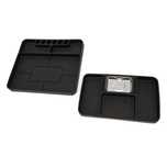 Set 2 cutii organizare scule 272x240x25 mm, robuste, magnetice, pentru