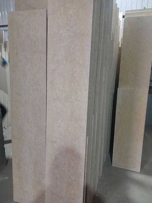 Киргиз травертин 1-2-слой для фасадных дел + Услуги мастера