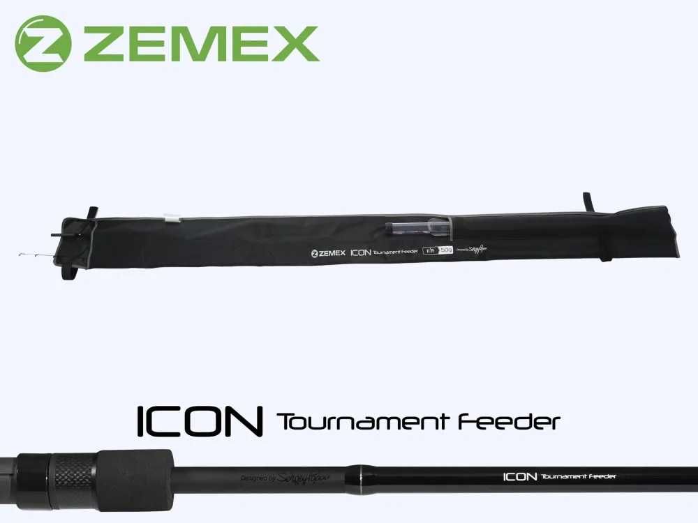 Фидерное удилище ZEMEX Icon Tournament Feeder до 35 гр, 300 см