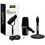 Shure MV7+-K Podcast XLR/USB | Podcast | Подкаст | Студийный микрофон