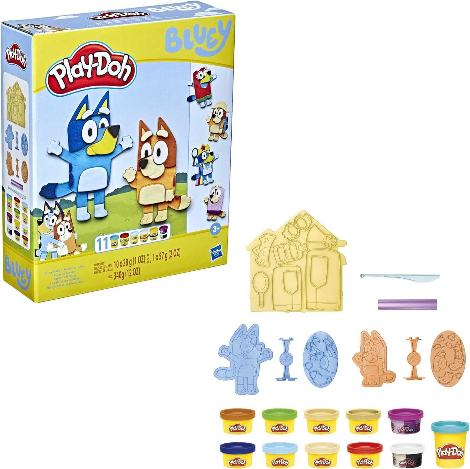 Play-Doh Bluey & Bingo пластелин