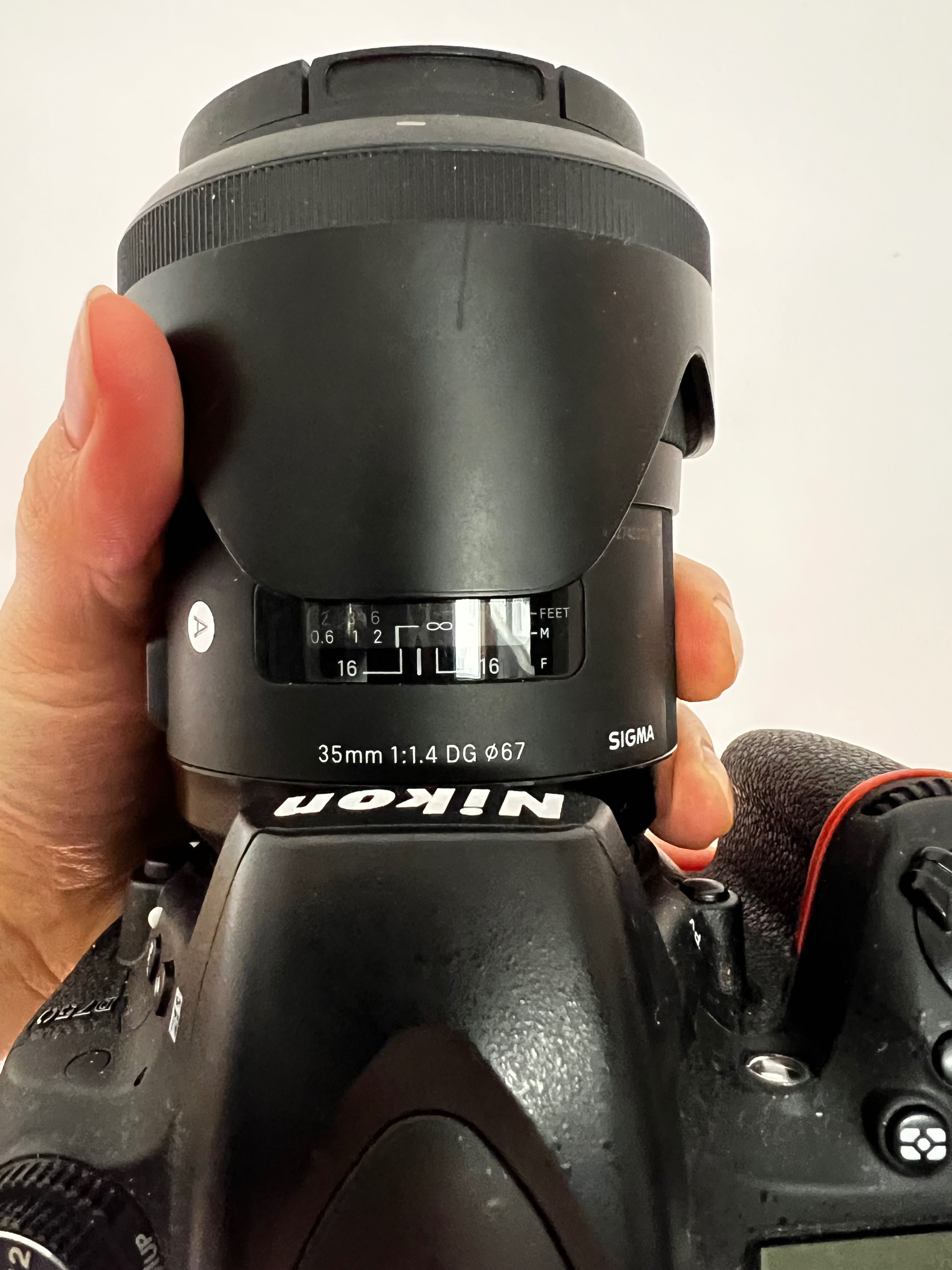 Nikon D750 + Sigma Art 35mm под 7000 кадъра