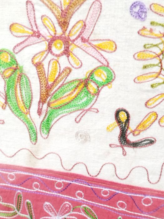 Огромна антикварна бродерия, ръчна изработка