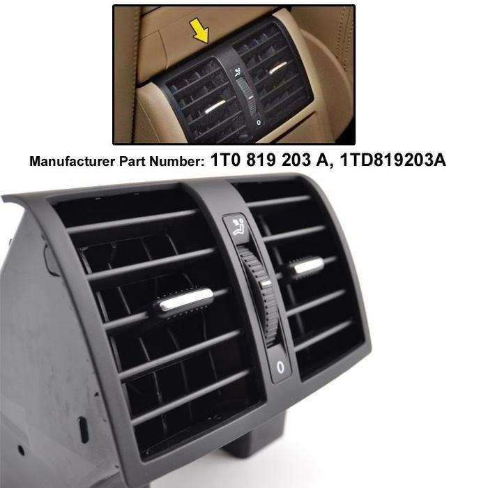 Grila ventilatie aer conditionat din cotiera VW Touran Caddy 2003-2015